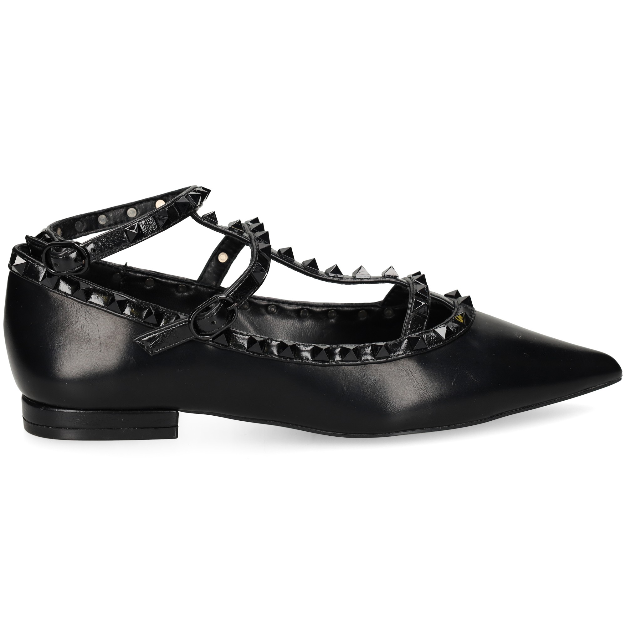 bailarina-gilda-y-tachas-piel-negro