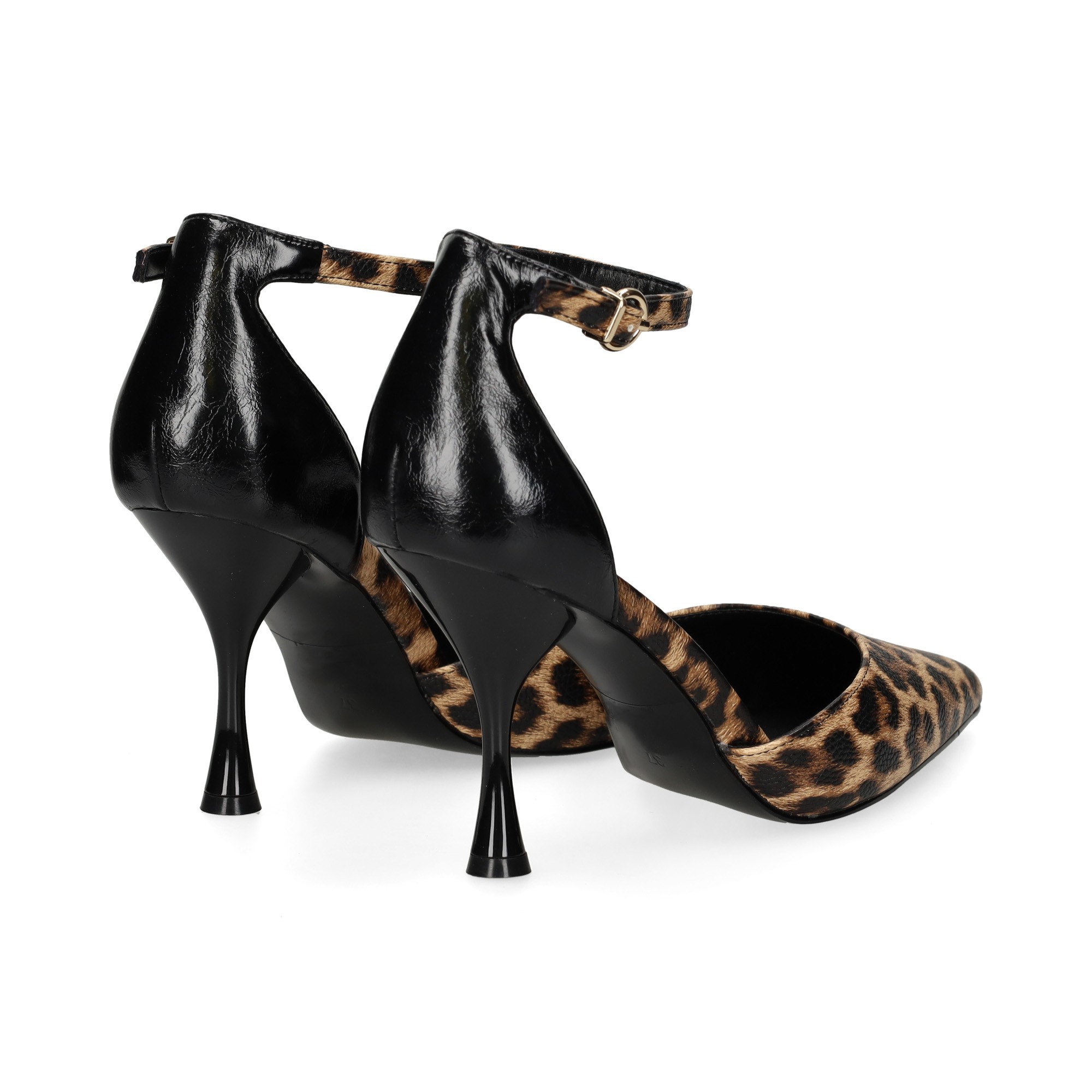 abierto-lados-gilda-negro-leopard