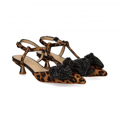 SIN TALON LAZO STRASS LEO CAMEL