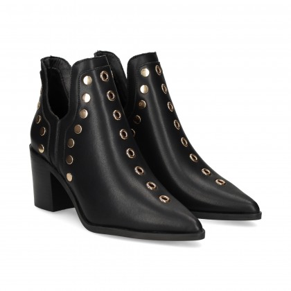 BOTIN TACHAS PIEL NEGRO