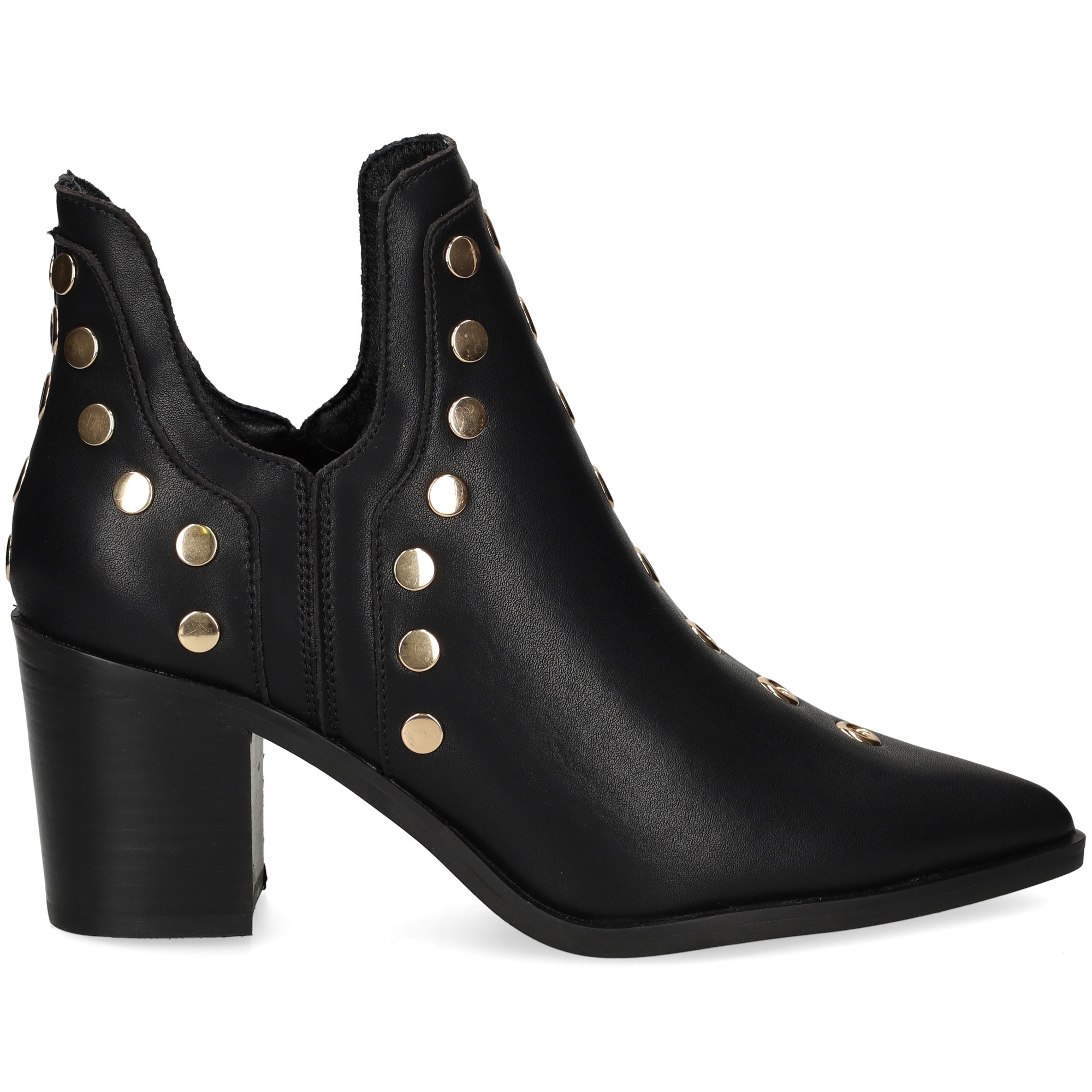 botin-tachas-piel-negro