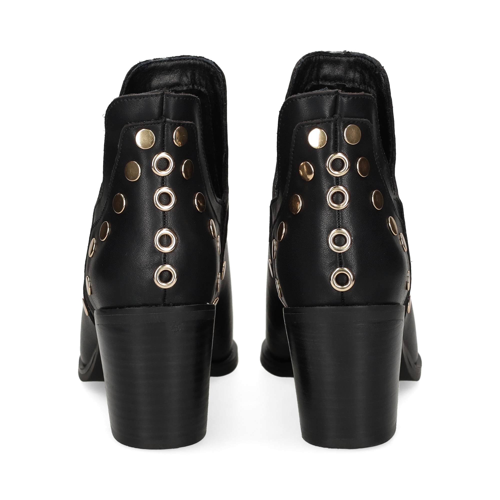 botin-tachas-piel-negro