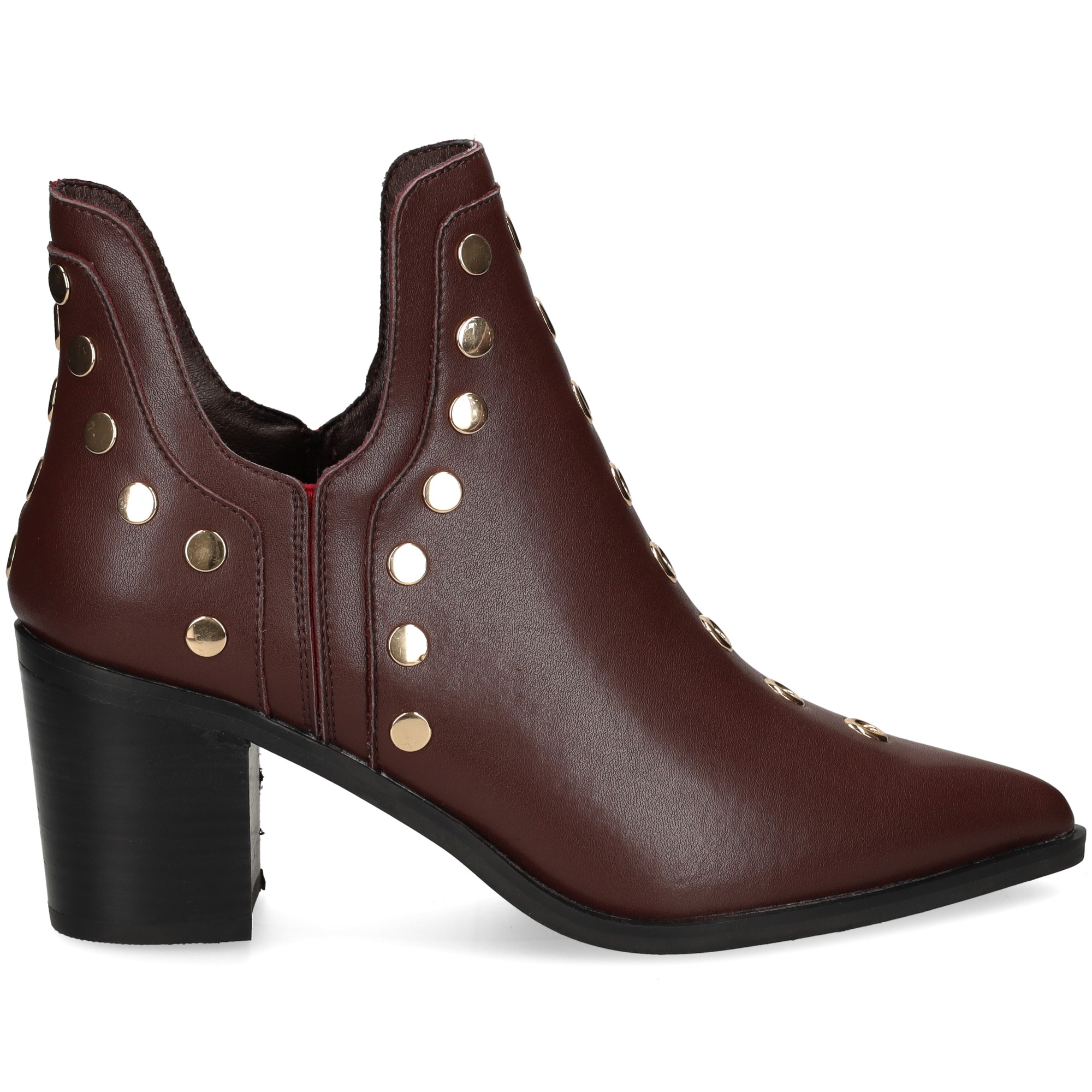 botin-tachas-piel-burdeos