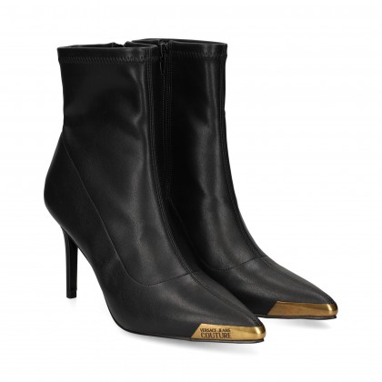 BOTIN PUNTA METAL STRETCH NEGRO