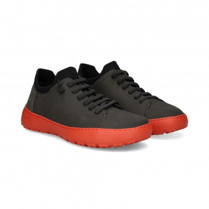 GOMA NARANJA DEPORTIVO NOBUCK GRIS