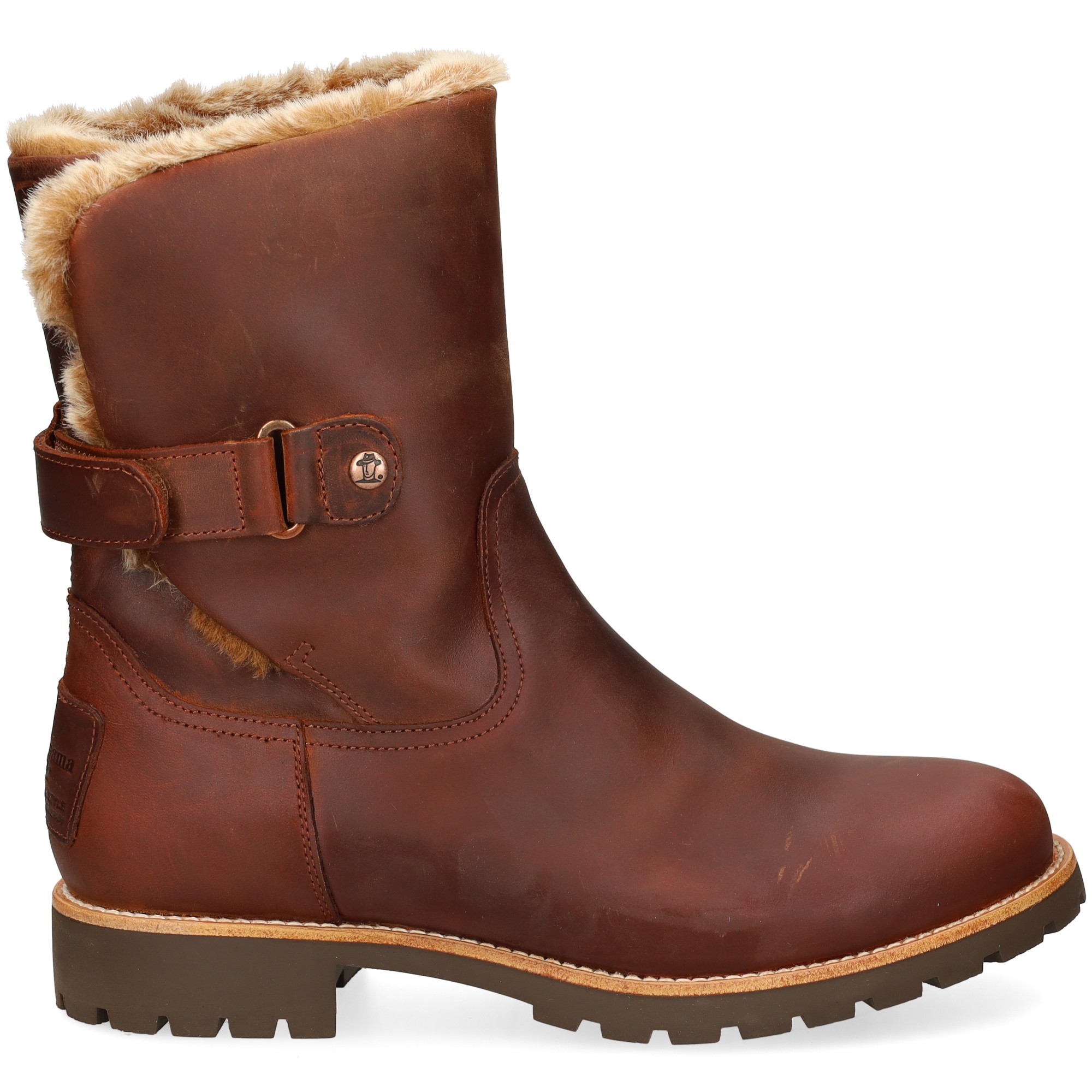 botin-con-borreguito-napa-cuero