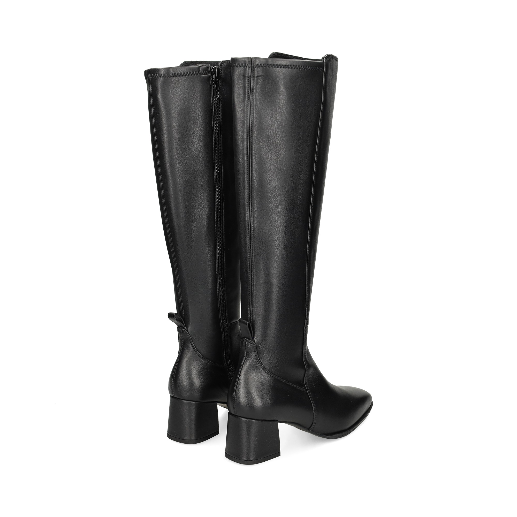 bota-licra-pielpiel-negro