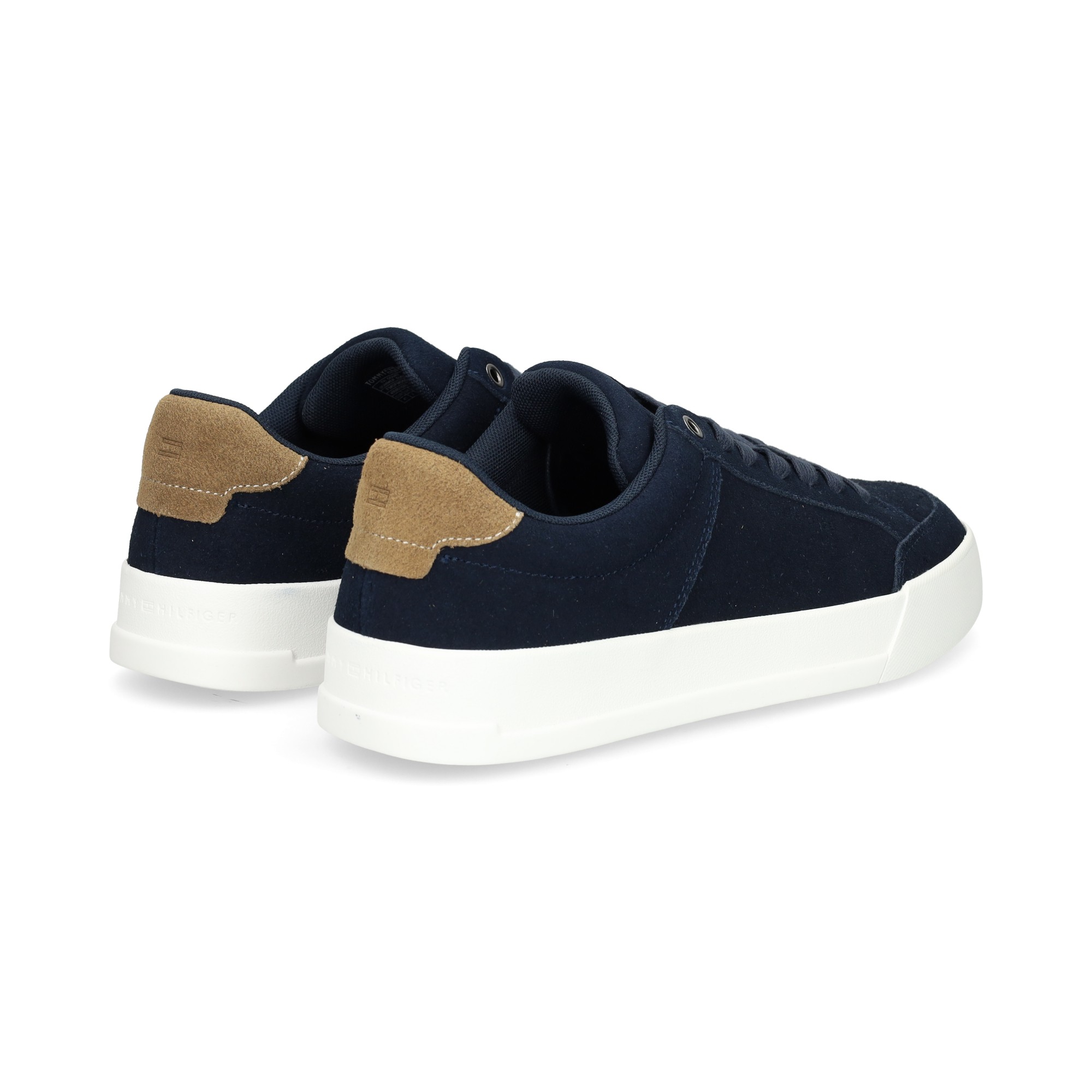 talon-beige-deportivo-ante-azul