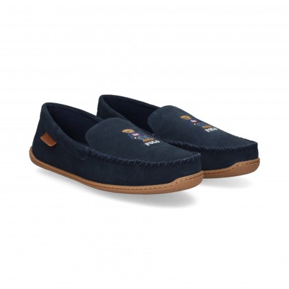 MOCASIN SLIPPER ANTE AZUL