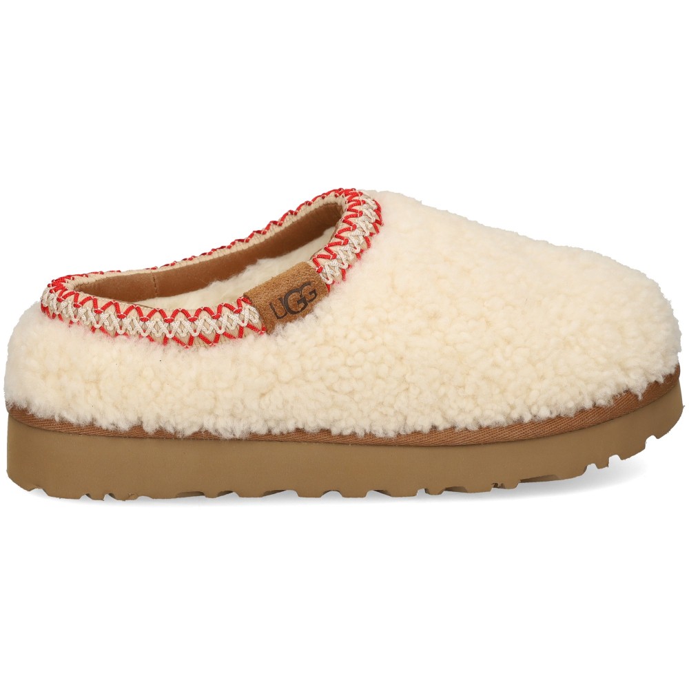 Zapatillas de Casa Ugg Tasman Maxi Curly Beige Natural Natural – imagen 2