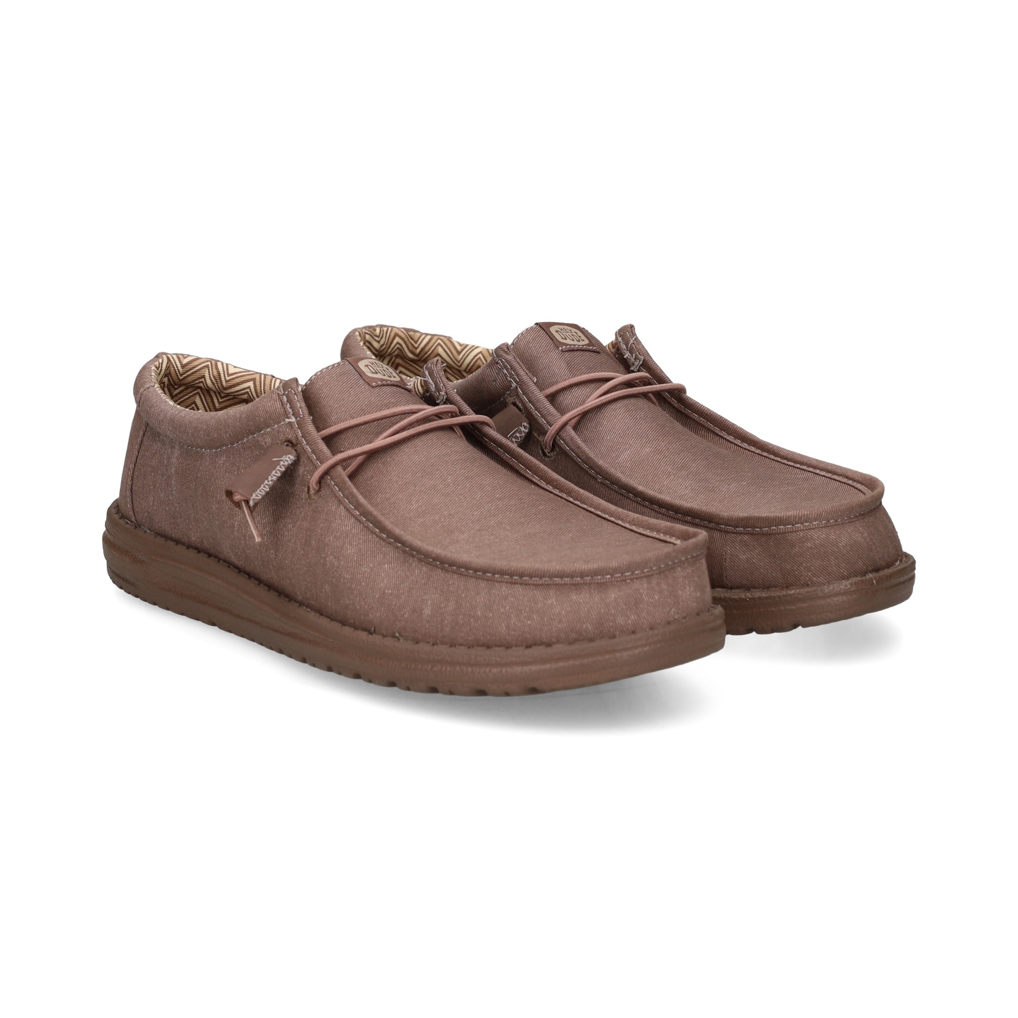 wallabee-marron
