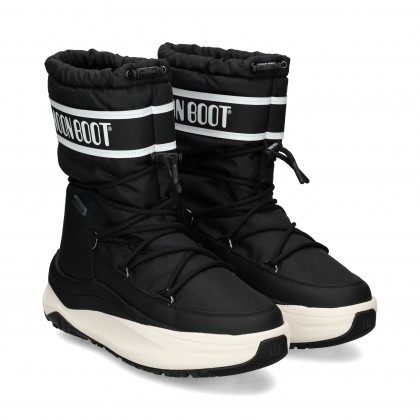 BOTIN PRESKY PLATAFORMA NYLON NEGRO N001 BLACK