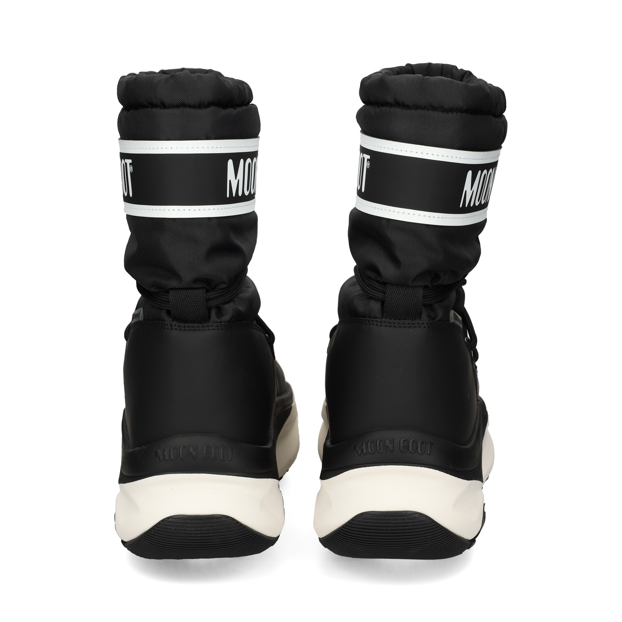 botin-presky-plataforma-nylon-negro