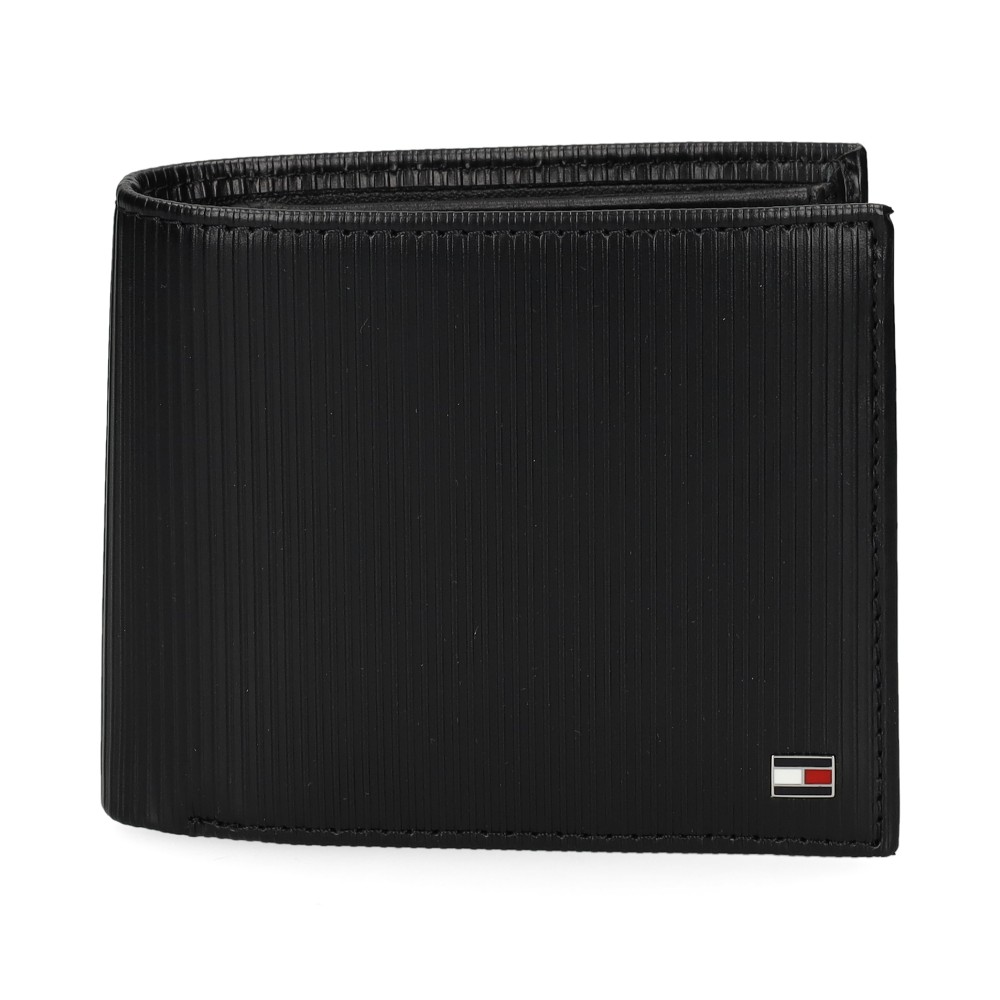 Tommy Hilfiger Tarjetero Hombre - Negro Talla Os