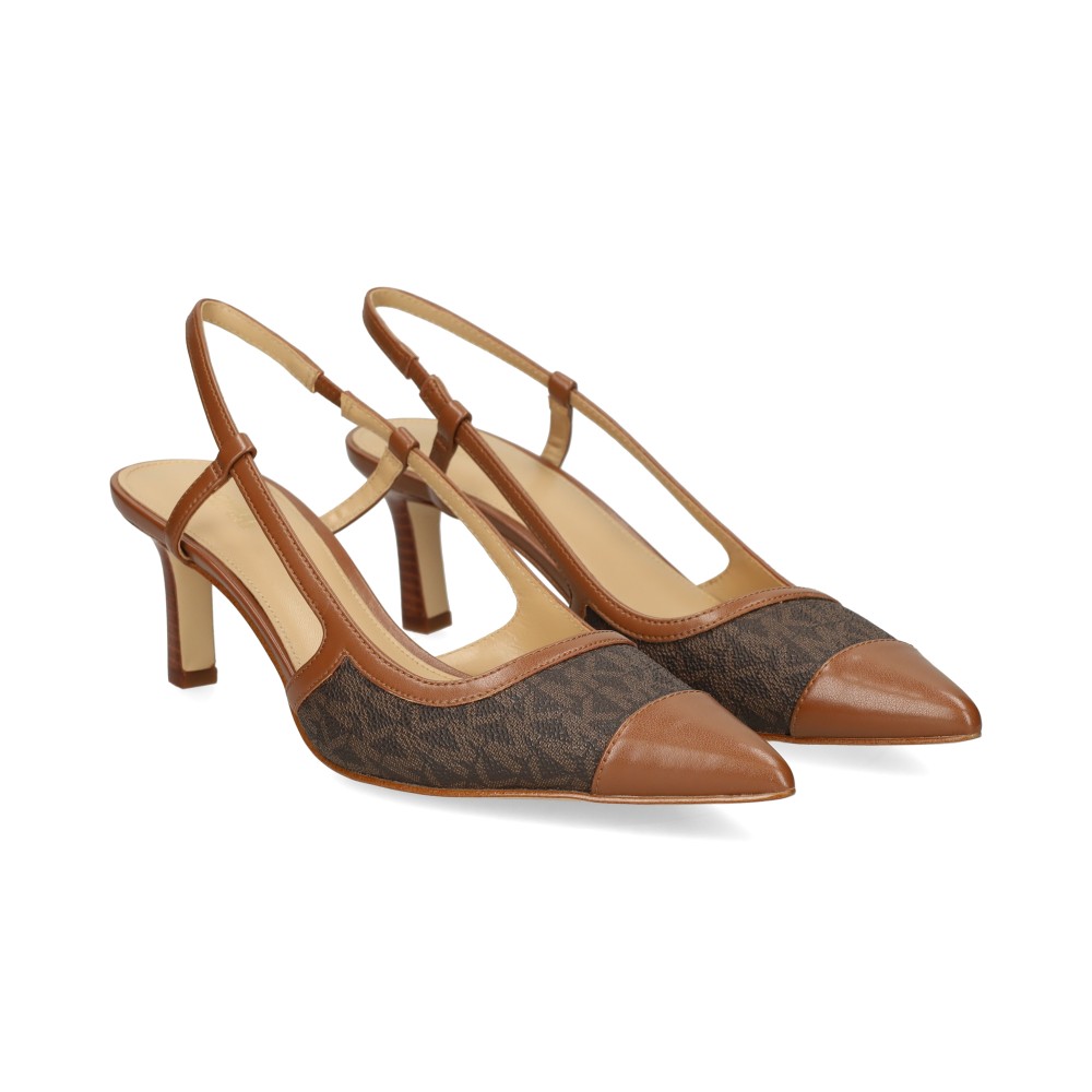Michael Kors Zapatos De Tacón Alto Mujer - Marrón Talla 7.5