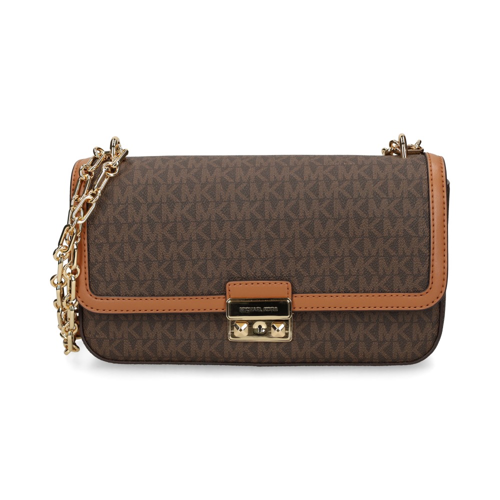 Michael Kors TRIBECA LG CONV CHAIN SHLDR Bolsos Mujer - Marrón Talla Os