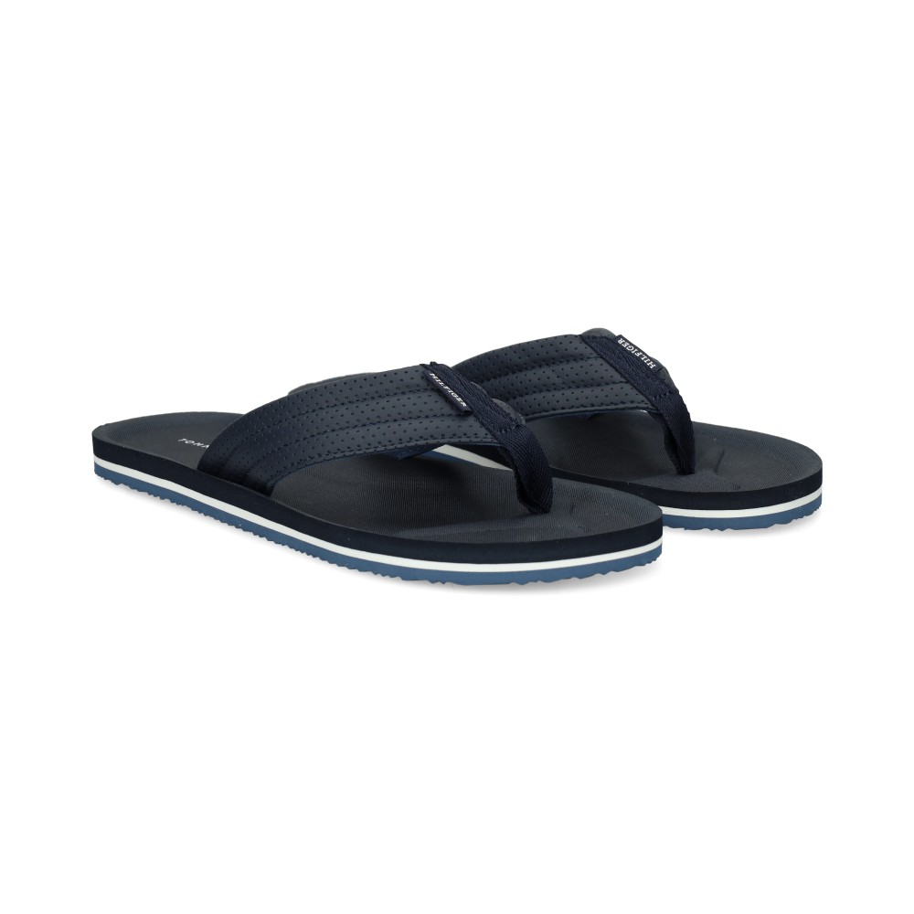 Tommy Hilfiger Chanclas Hombre - Azul Marino Talla 45