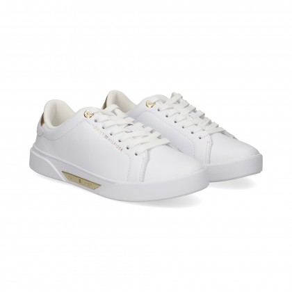 TALON ORO DEPORTIVO PIEL BLANCO YBS BIANCO