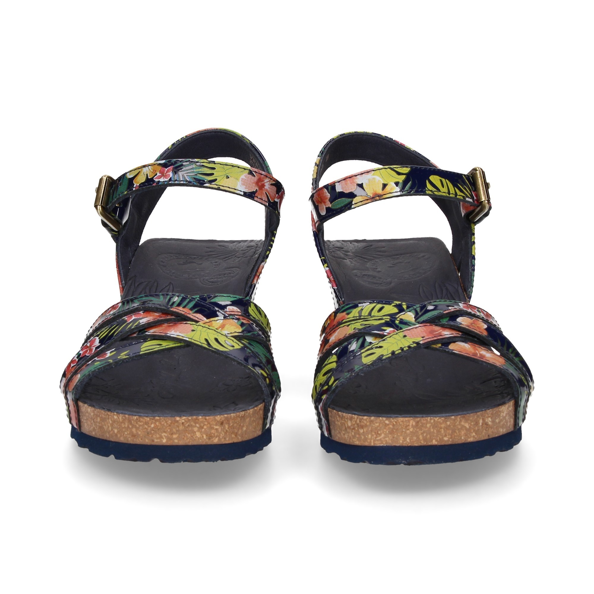 tiras-cruzadas-charol-floral-azul