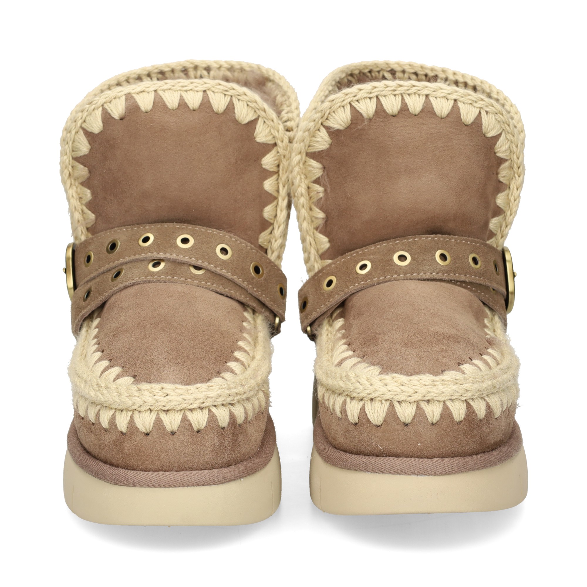 botin-con-hebilla-ante-gris