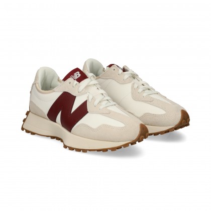 DEPORTIVO ANTE+PIEL BURDEOS+BLANCO KA