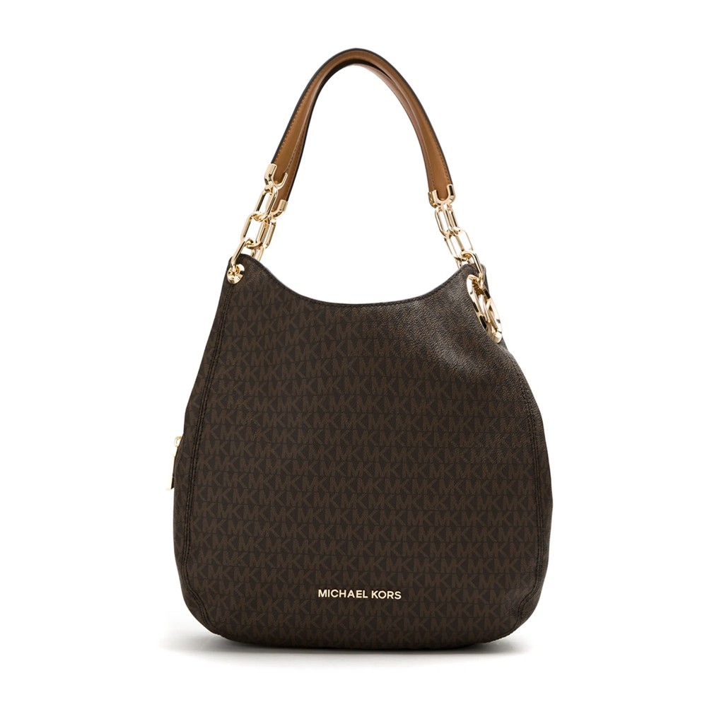 Michael Kors LILLIE LG CHAIN SHLDR Bolsos Mujer - Marrón Talla Os