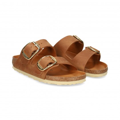 PALA 2 HEBILLAS BIG GRASS CUERO Cognac HEX