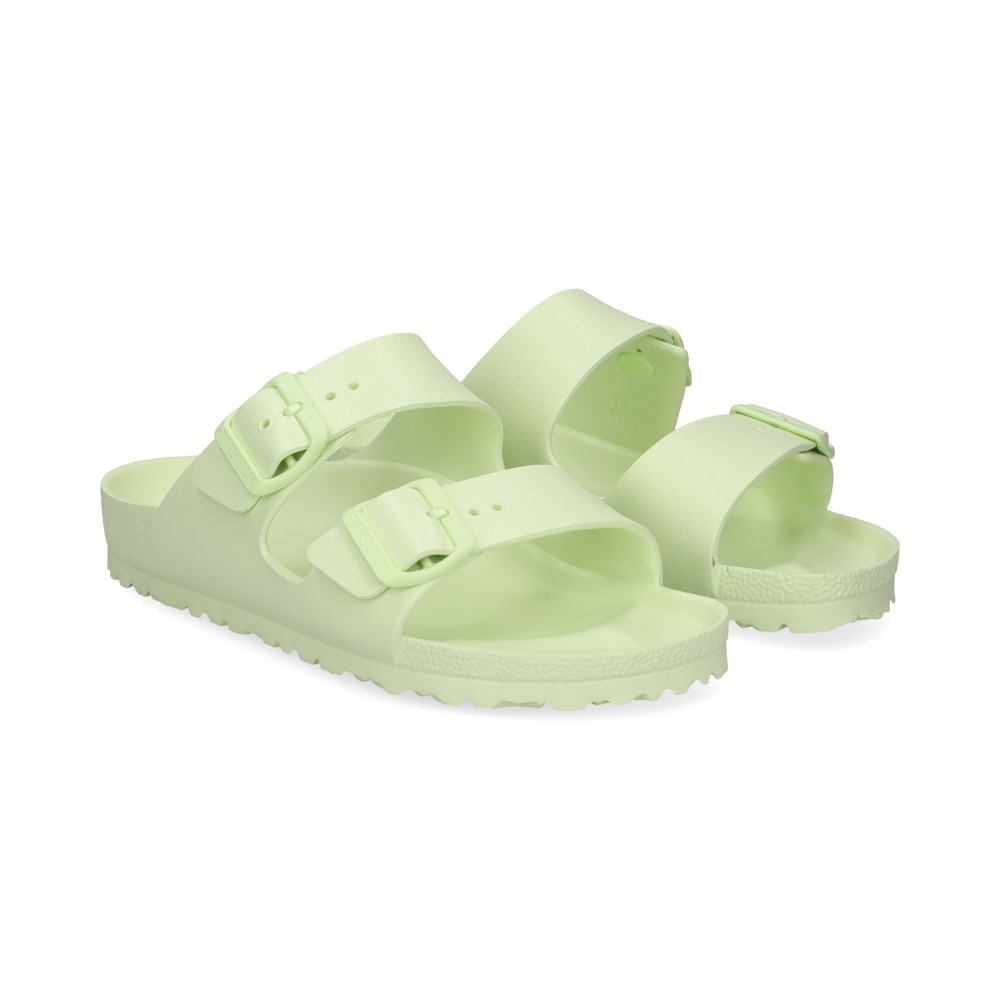 Birkenstock Sandalias Planas Mujer - Verde Talla 37n