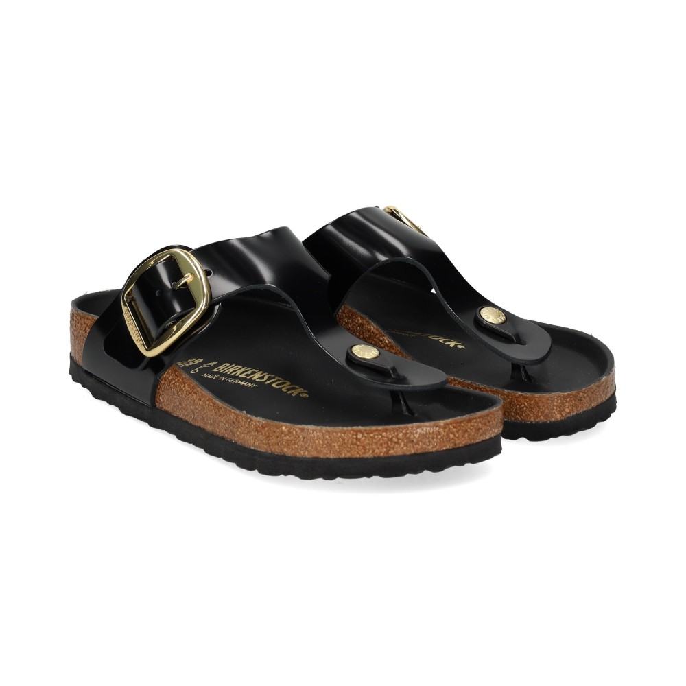 Birkenstock Sandalias Planas Mujer - Negro Talla 38r