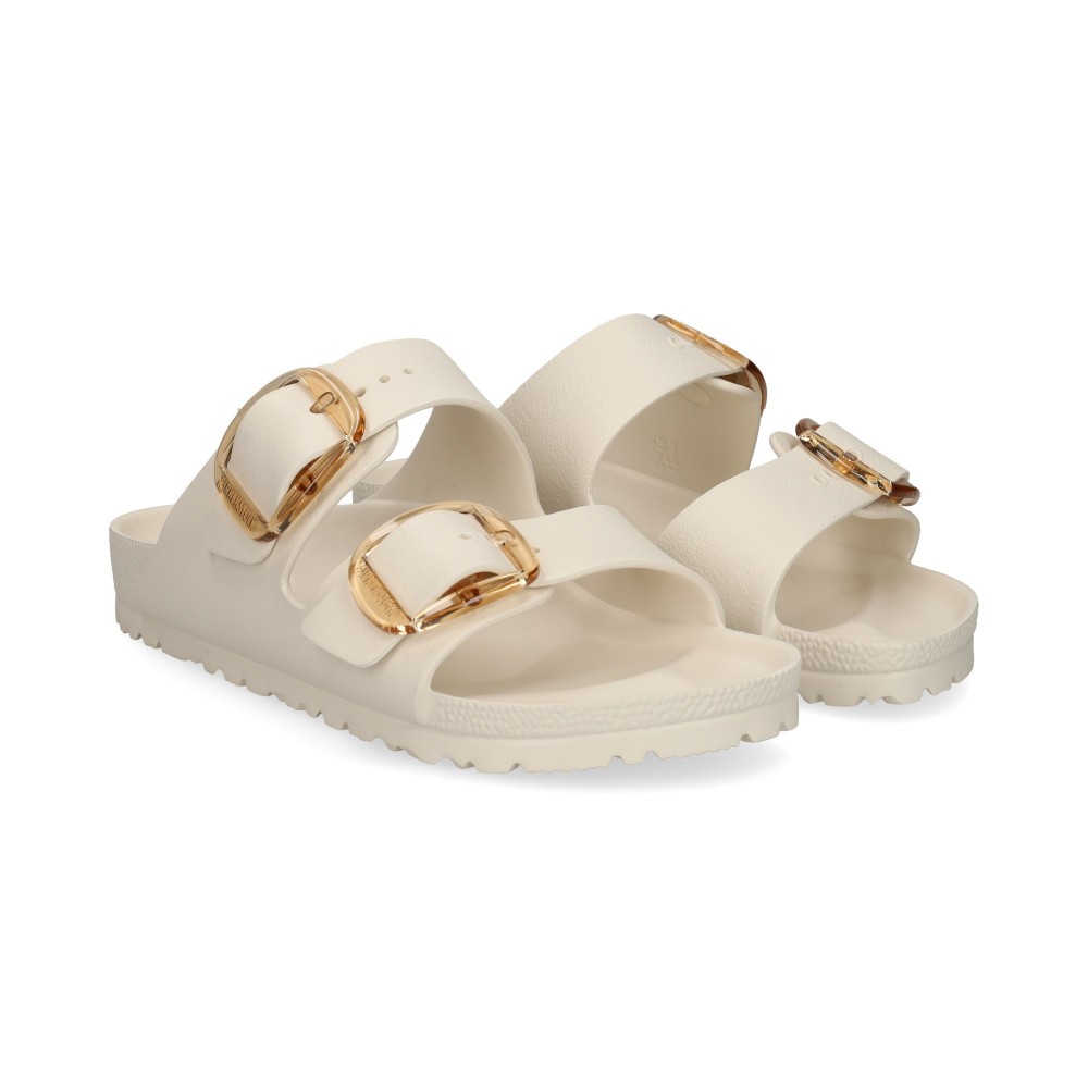 Birkenstock Sandalias Planas Mujer - Blanco Talla 38n