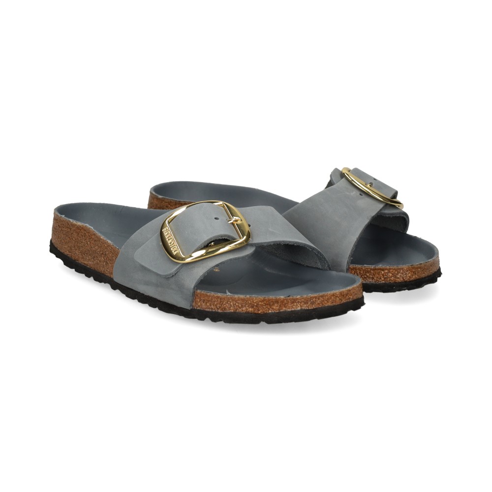 Birkenstock Sandalias Planas Mujer - Azul Talla 40n