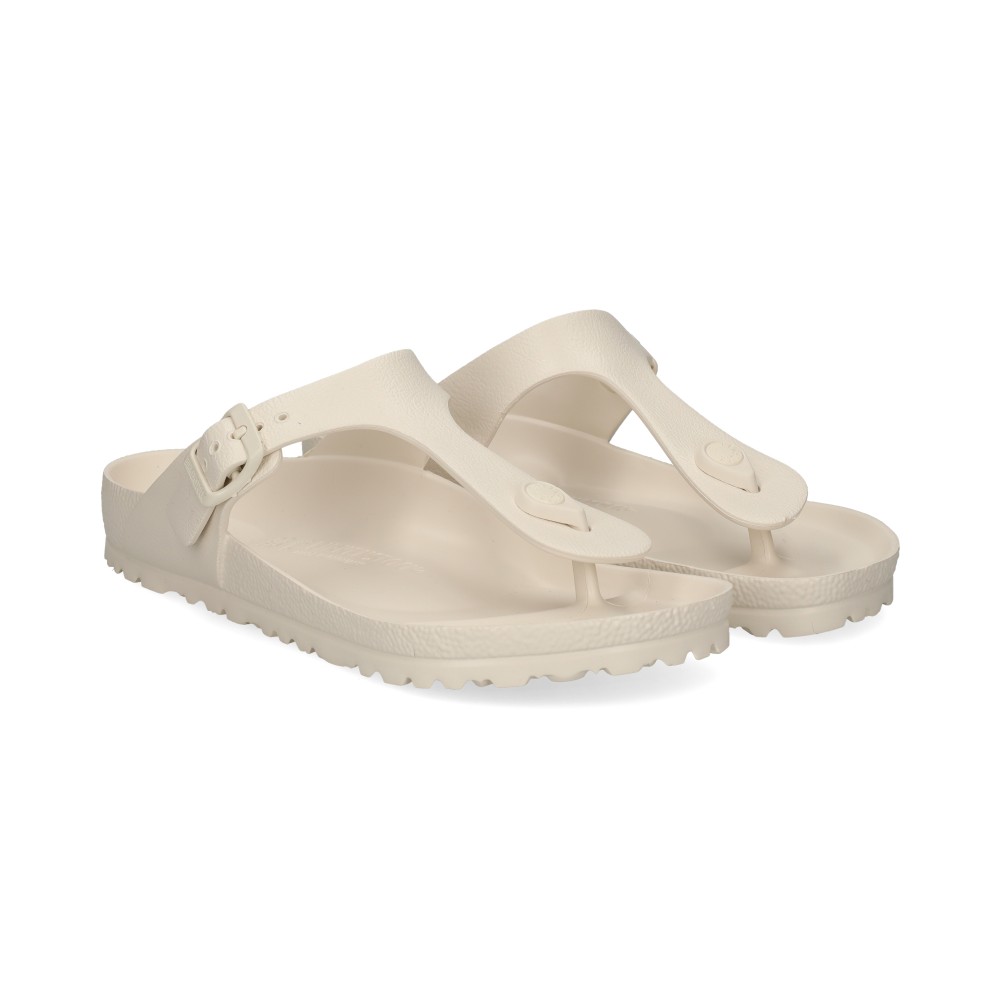 Birkenstock Sandalias Planas Mujer - Blanco Talla 36r