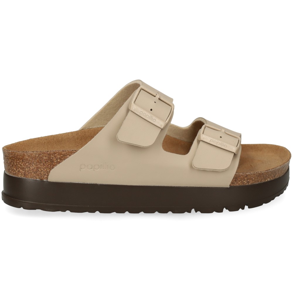 Birkenstock Arizona Flex Platform BF Sandalias Con Plataforma Mujer - Beige Talla 37n – imagen 2
