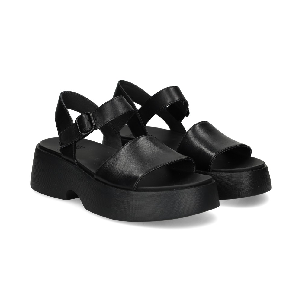 Camper Sandalias Con Plataforma Mujer - Negro Talla 37