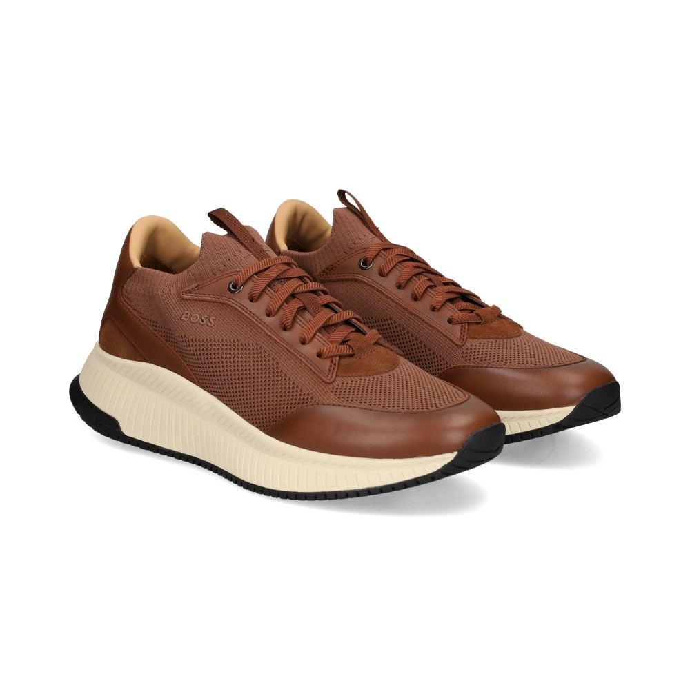 Boss Zapatillas Hombre - Marrón Talla 40