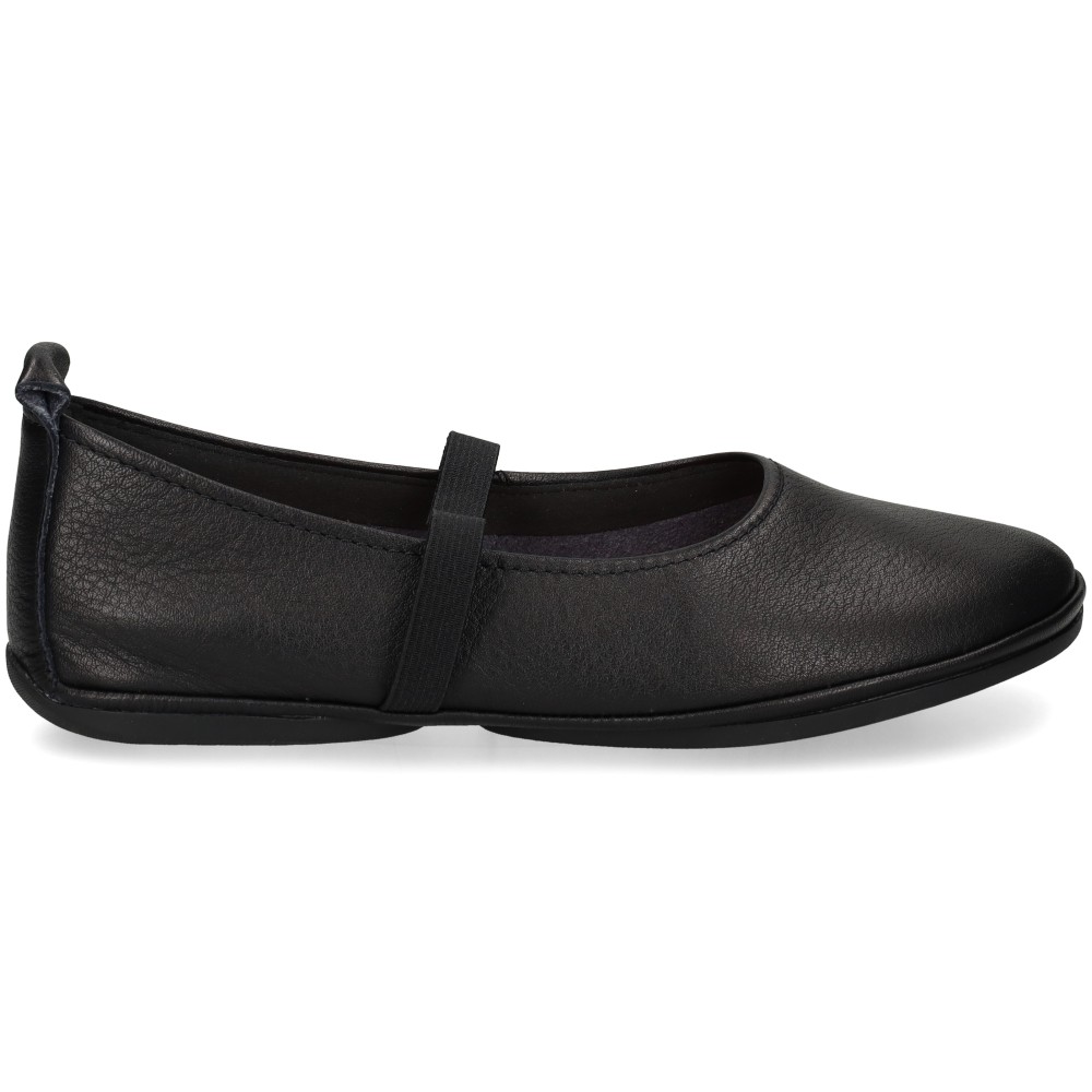 Camper Zapato Casual de Piel con Suela de Goma Negro – imagen 2