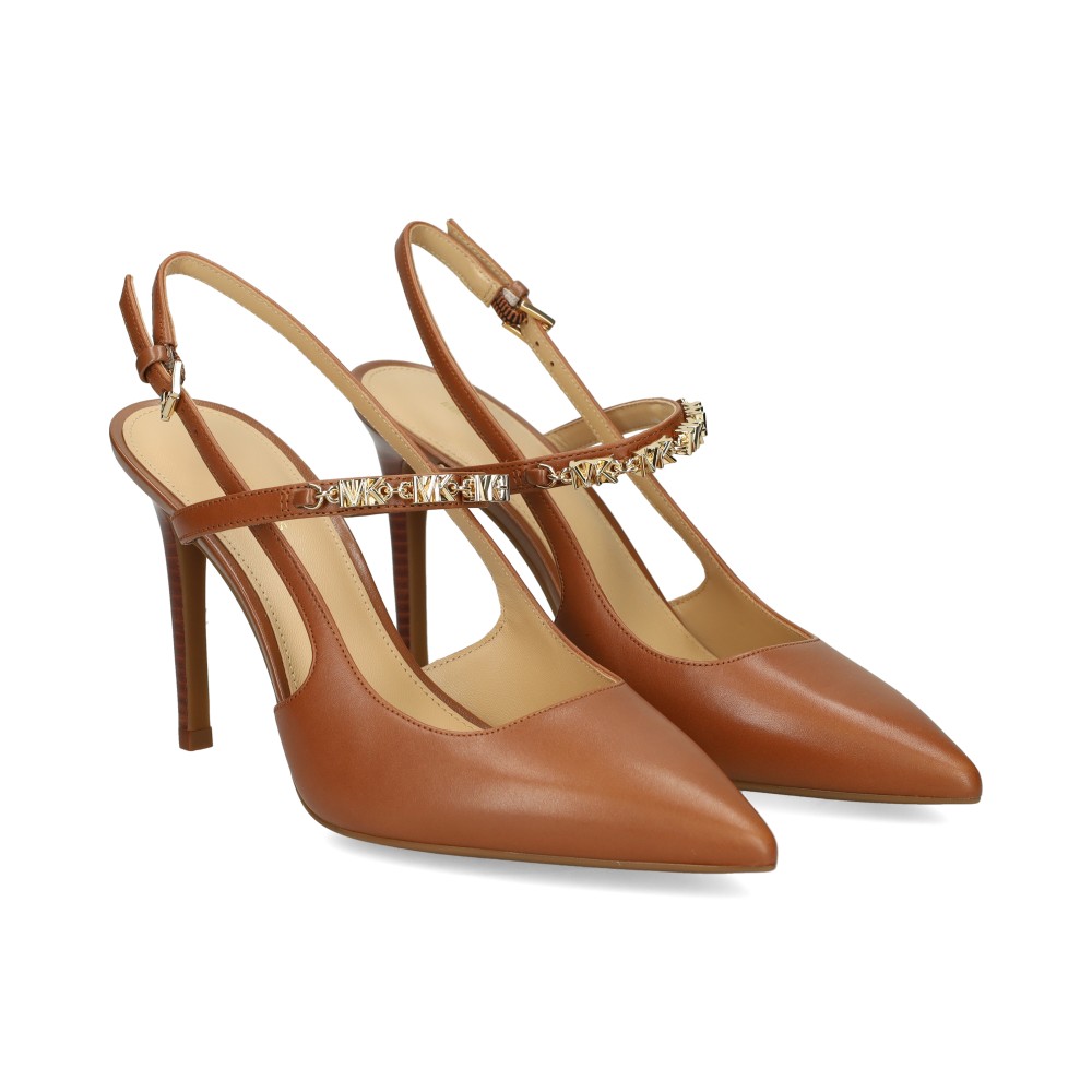 Michael Kors Zapatos De Tacón Alto Mujer - Marrón Talla 7.5