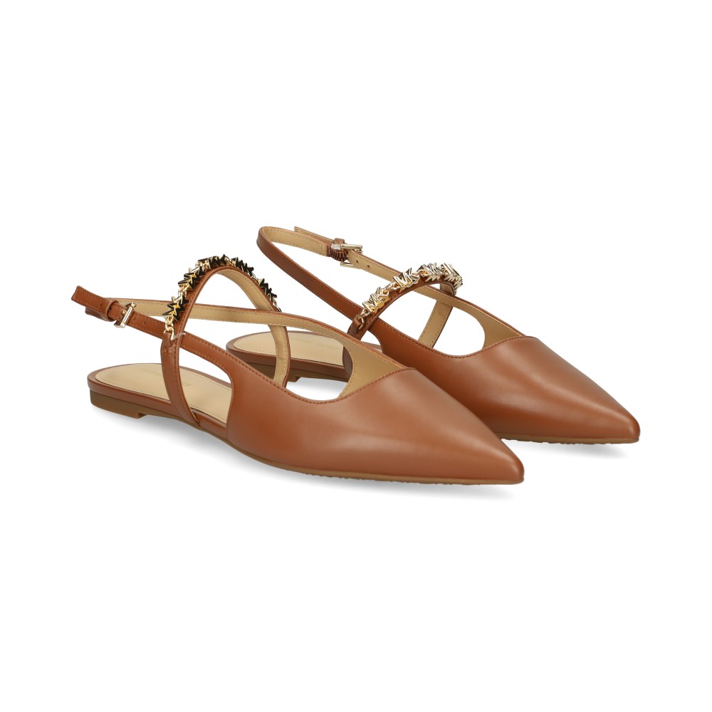 Michael Kors Zapatos Planos Mujer - Marrón Talla 9.5