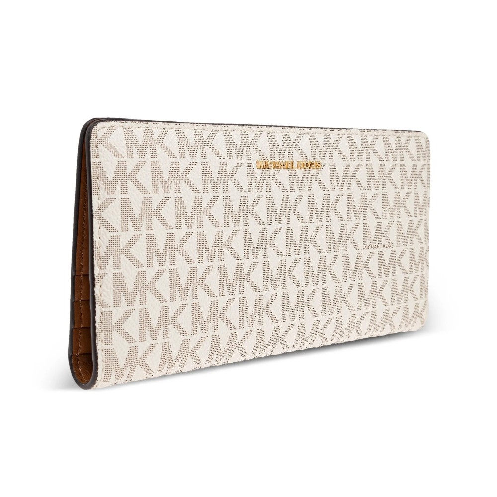 Michael Kors BRYANT LG SLIM SNAP WALLET Billeteras Mujer - Blanco Talla Os