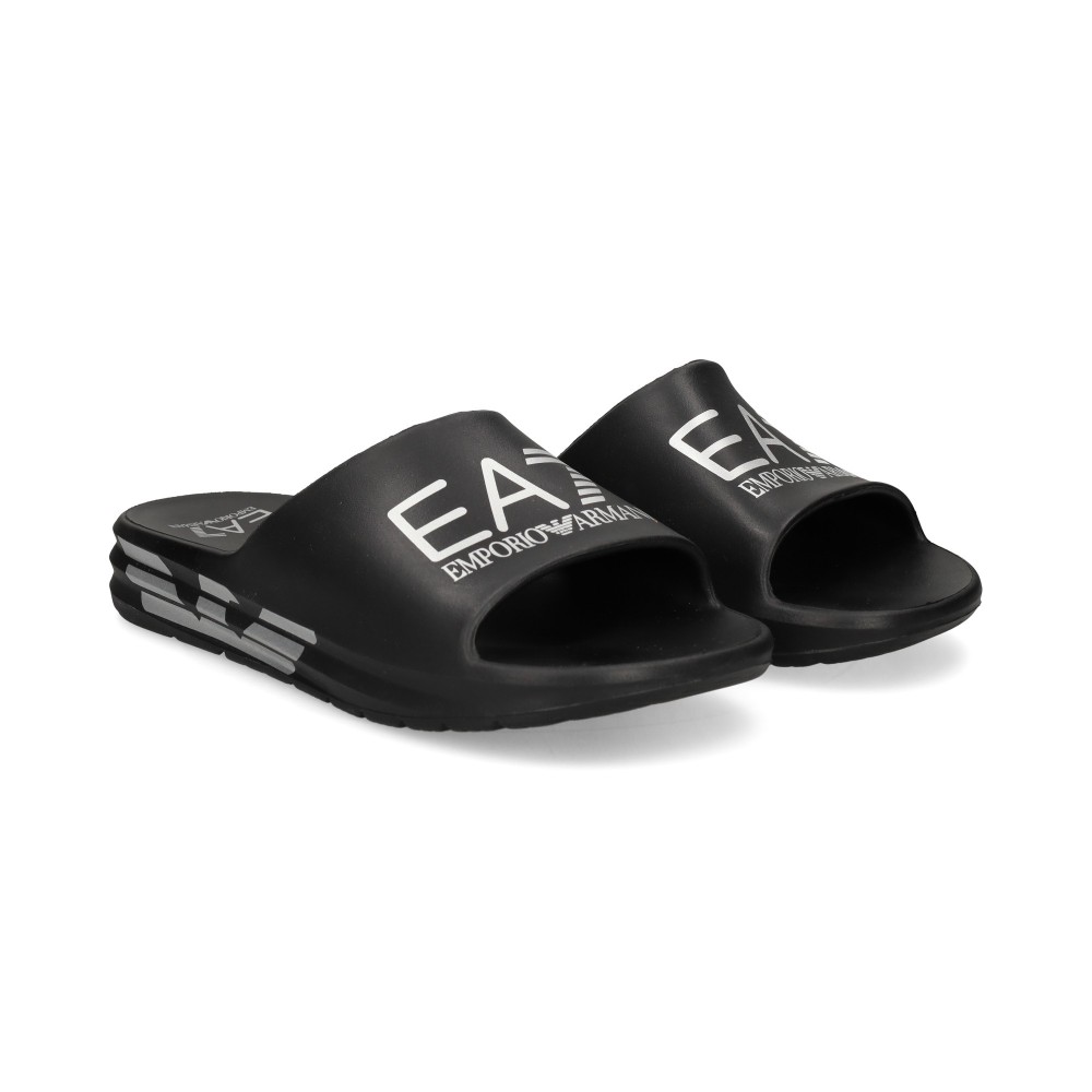 Ea7 Sandalias Hombre - Negro Talla 44