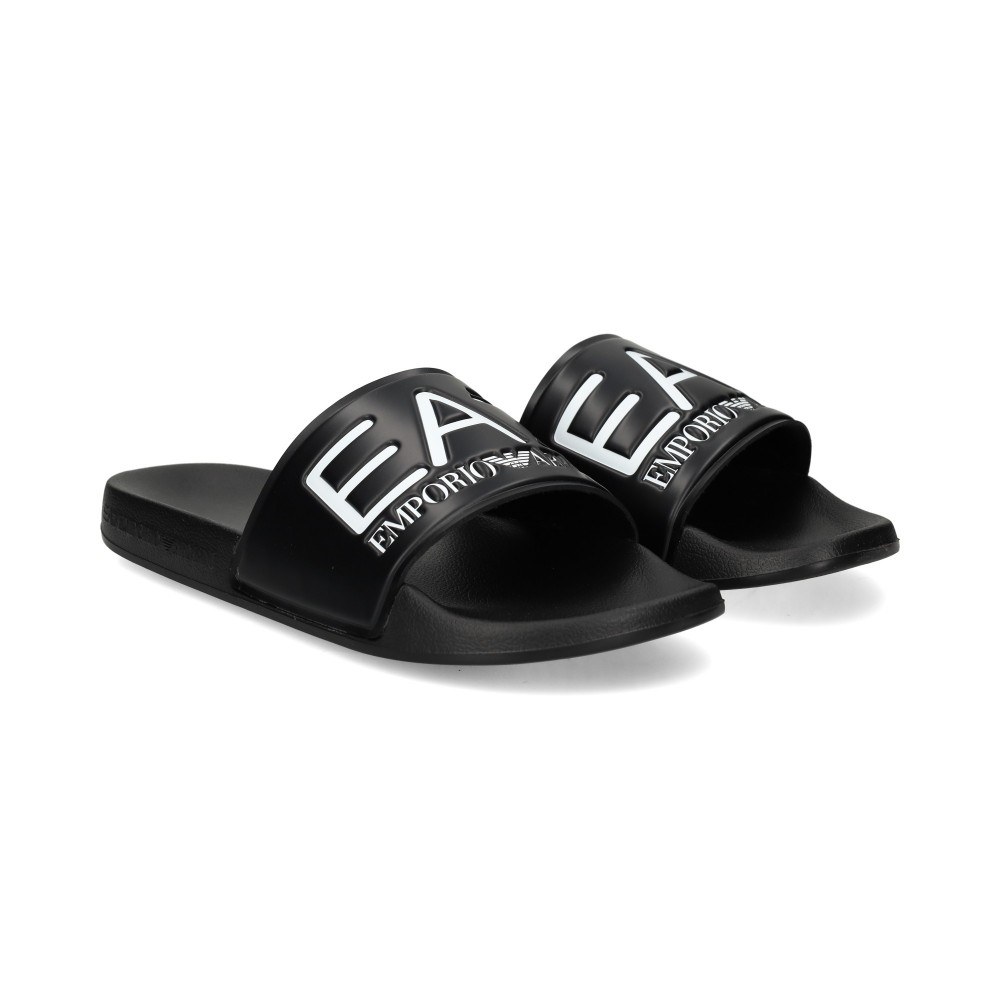 Ea7 Sandalias Hombre - Negro Talla 40