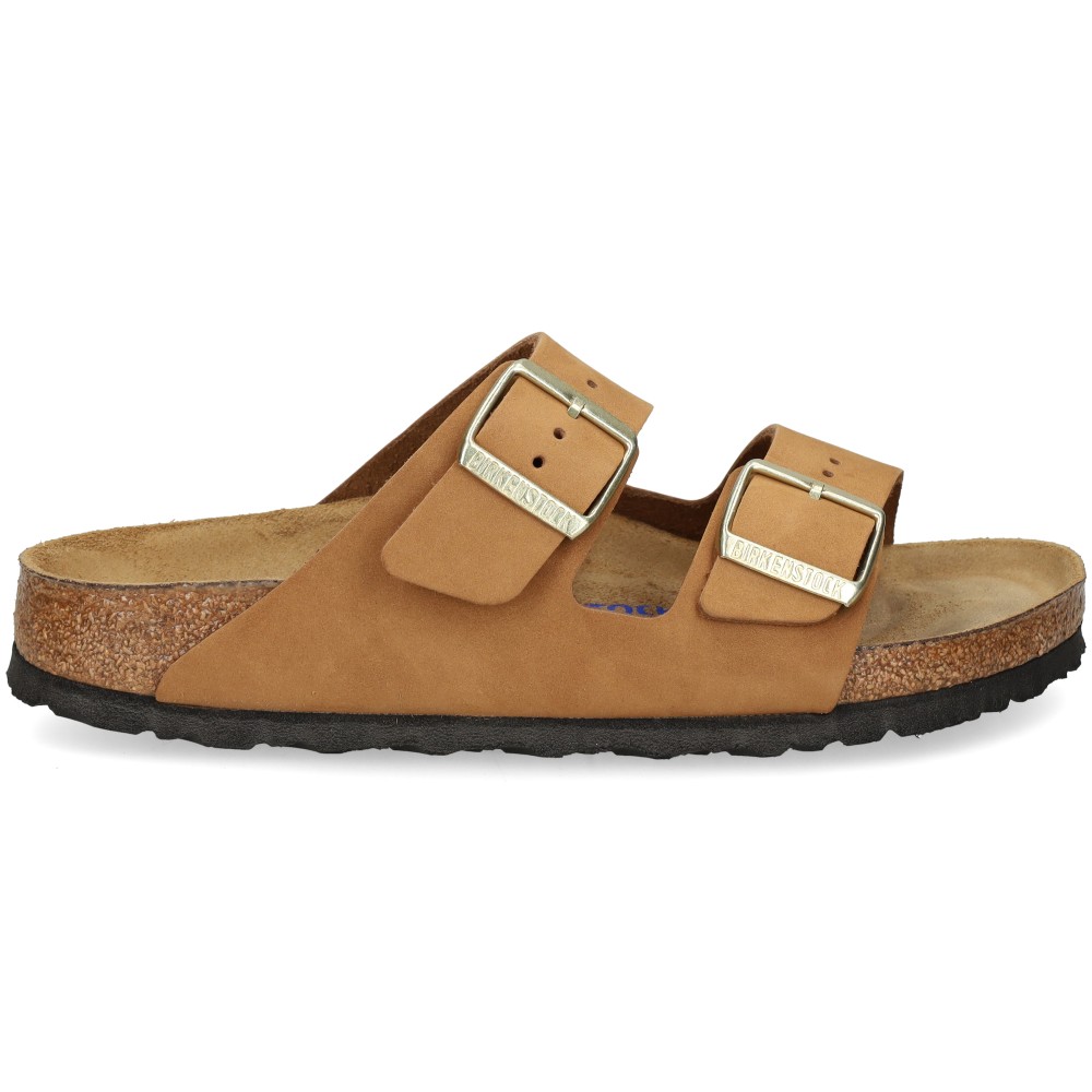 Birkenstock Arizona SFB LENB Sandalias Planas Mujer - Marrón Talla 36n – imagen 2