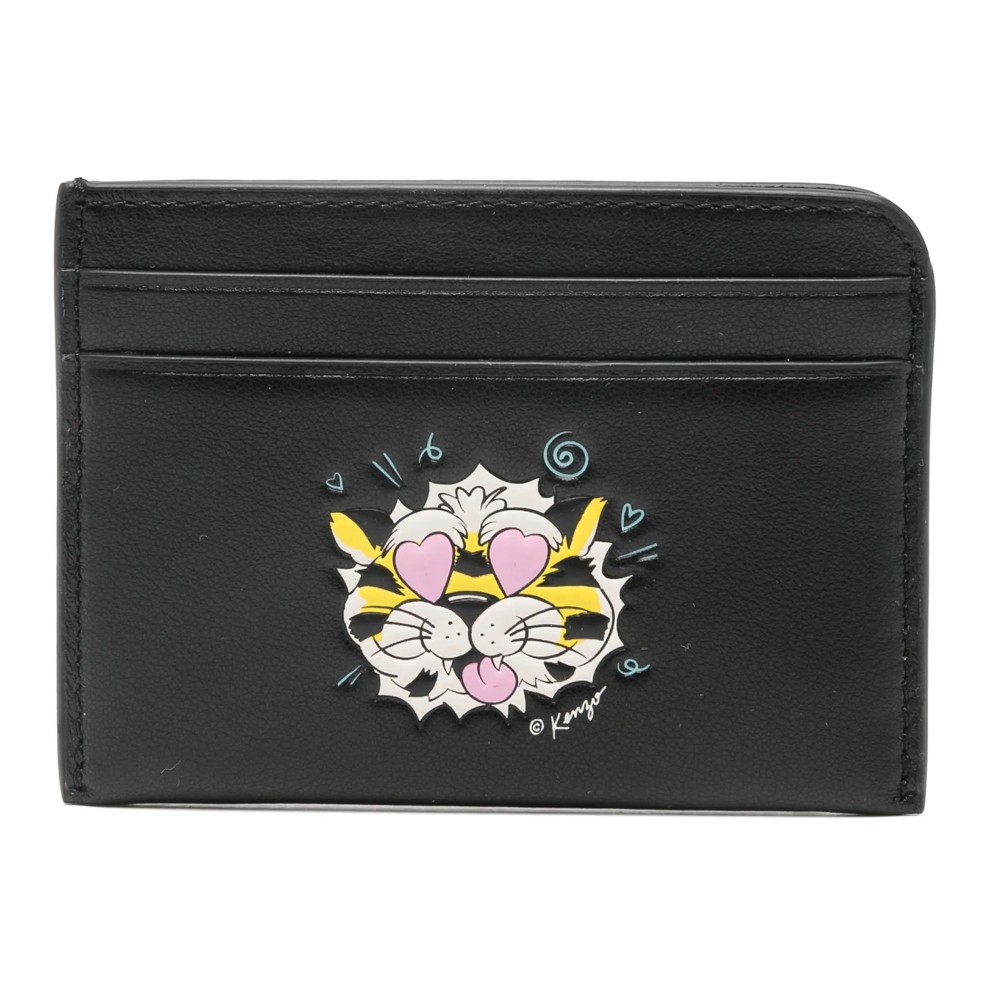 Kenzo Tarjetero Mujer - Negro Talla Os