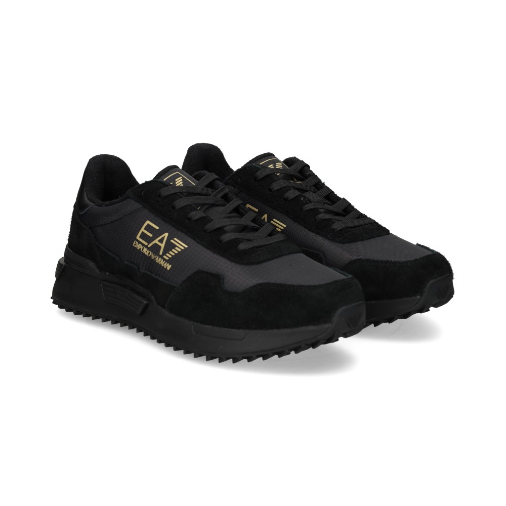 Ea7 Zapatillas Hombre - Negro Talla 8