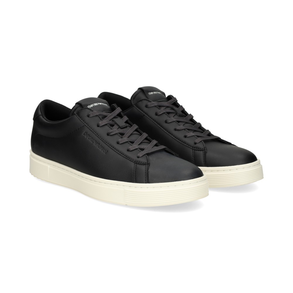 Emporio Armani Zapatillas Hombre - Negro Talla 9