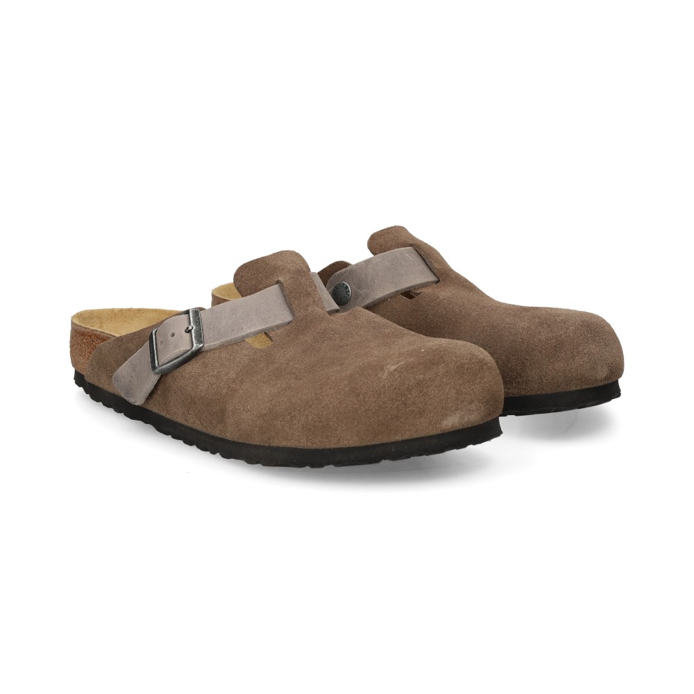 Birkenstock Zuecos Hombre - Gris Talla 44r