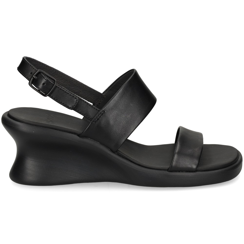 Camper K201915 Sandalias Cuña Mujer - Negro Talla 36 – imagen 2