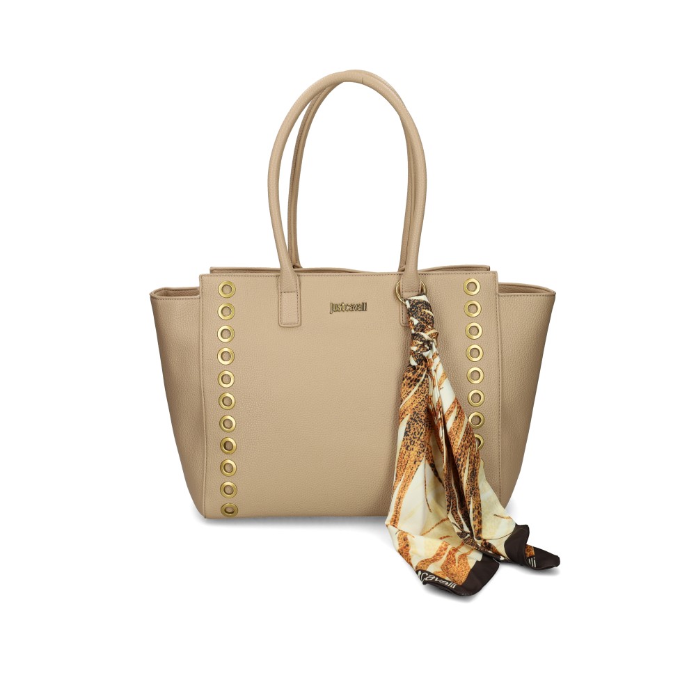 Just Cavalli 80RA4BF3 Bolsos Mujer - Beige Talla Os