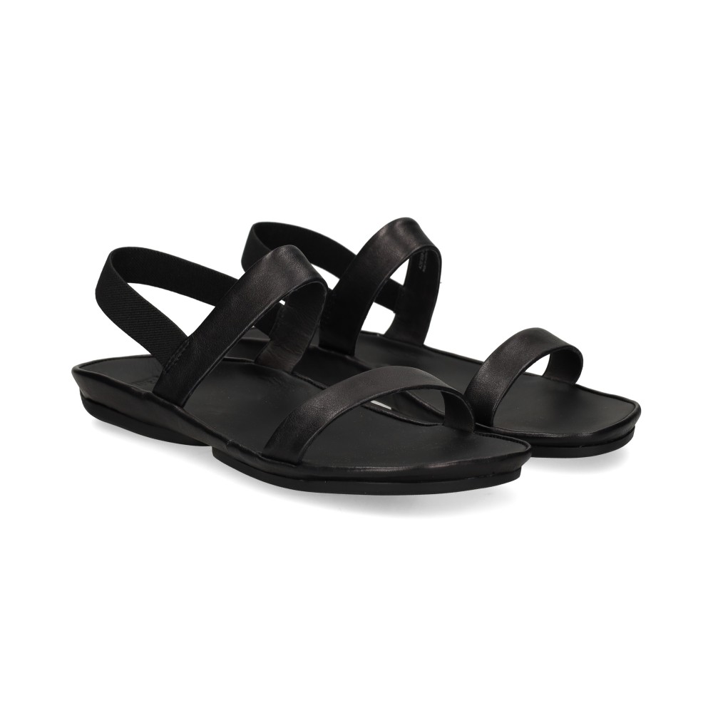 Camper Sandalias Planas Mujer - Negro Talla 36