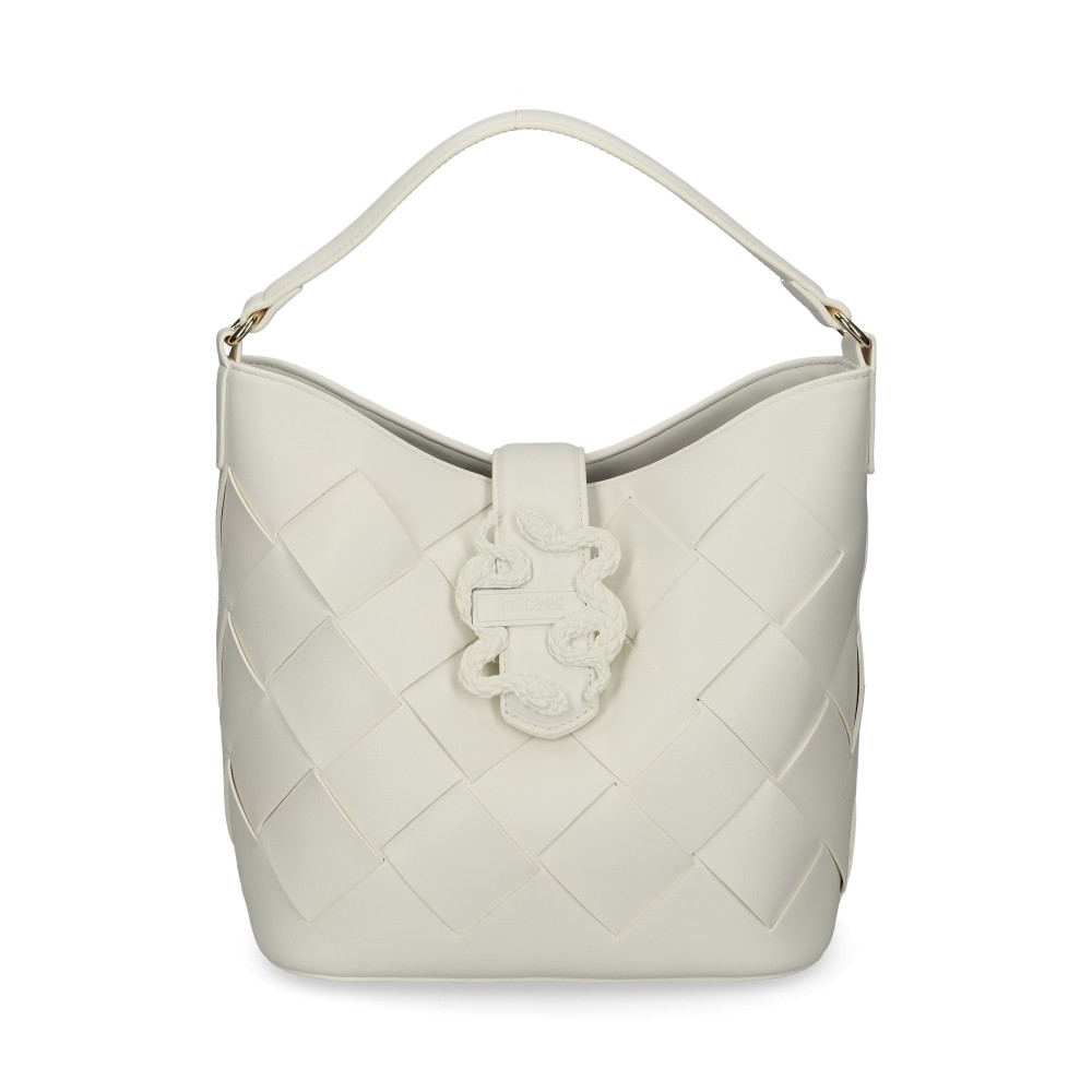 just cavalli bolsos mujer - blanco talla os